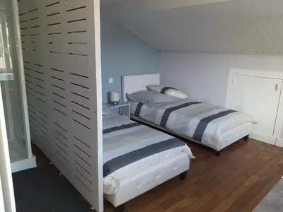 Un ou plusieurs lits dans un hébergement de l'établissement Chambres d'Hôtes Selon Morphee