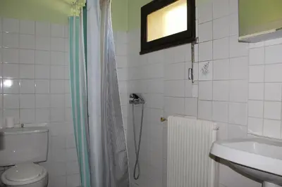 Salle de bains dans l'établissement Appartement Val de Saône