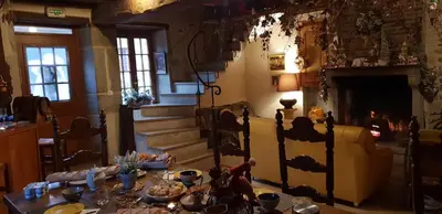 Plan de l'établissement Chambre d'hotes Ferme de la Forlonge