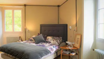 Un ou plusieurs lits dans un hébergement de l'établissement Domaine de Saint Loth'