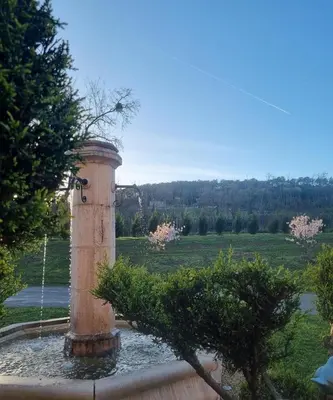 Paysage naturel près de l'hôtel