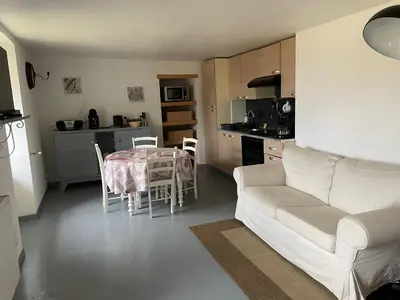 Cuisine ou kitchenette dans l'établissement L'Ermitage St. Roch