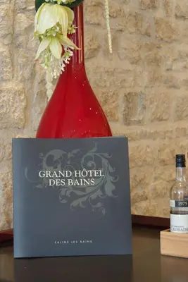 Boissons dans l'établissement Logis Grand Hôtel Des Bains