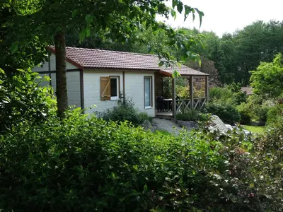 Jardin de l'établissement Chalets du pontot