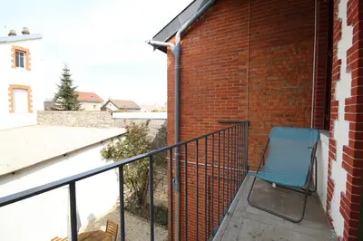 Balcon ou terrasse dans l'établissement Appartements Le Cru Colbert