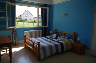 Un ou plusieurs lits dans un hébergement de l'établissement Maison de famille Jo et Juliette