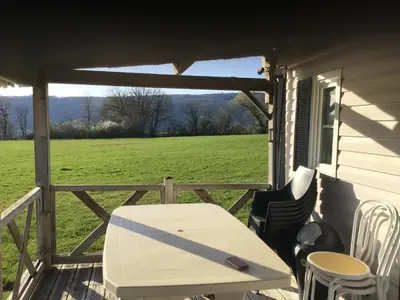Paysage naturel près de la maison de vacances