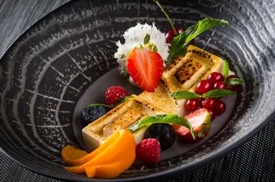 Nourriture dans l'hôtel ou à proximité