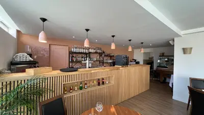 Cuisine ou kitchenette dans l'établissement Le Relais de la Sans Fond