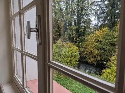 Jardin de l'établissement Moulin de Belle Isle