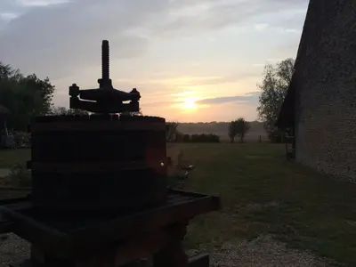 Lever ou coucher de soleil vu de la maison d'hôtes ou à proximité