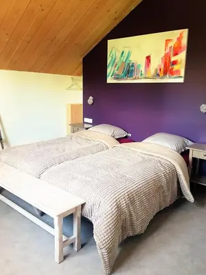 Un ou plusieurs lits dans un hébergement de l'établissement Agathe et Titi