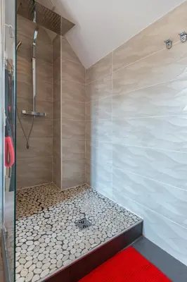 Salle de bains dans l'établissement Loveappart21 Pimentez votre vie de couple