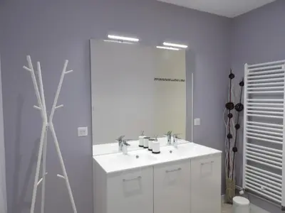 Salle de bains dans l'établissement Litdevin