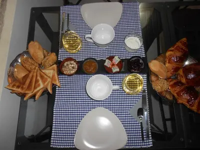 Nourriture dans le B&B/chambre d'hôtes ou à proximité
