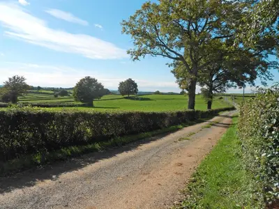 Paysage naturel près de la maison de vacances