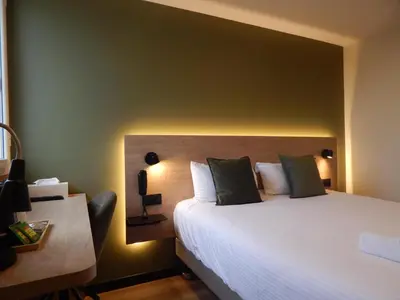 Un ou plusieurs lits dans un hébergement de l'établissement Sure Hotel by Best Western Dijon Sud
