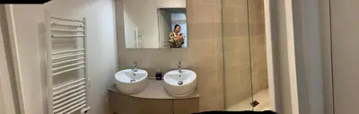 Salle de bains dans l'établissement Bienvenue chez Weiwei
