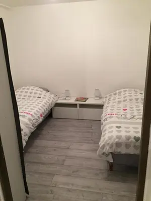 Un ou plusieurs lits dans un hébergement de l'établissement luxury dijon