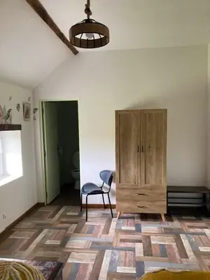 Coin salon dans l'établissement Morvan Séjours