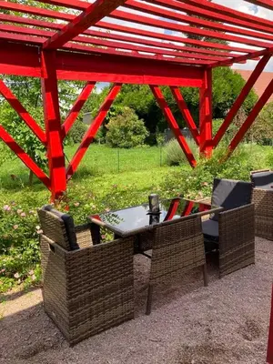Jardin de l'établissement Morvan Séjours