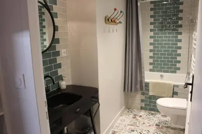 Salle de bains dans l'établissement Ma Maison