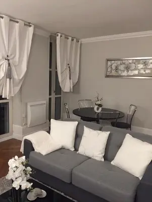 Coin salon dans l'établissement Le doux rendez-vous