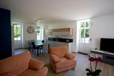 Cuisine ou kitchenette dans l'établissement Maison de charme - 4 étoiles - Moulin de la serrée