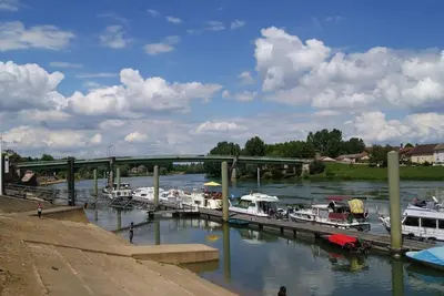 Vue sur la rivière ou le fleuve situé(e) à proximité de la maison de vacances