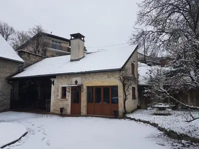 L'établissement Le vieux Pressoir en hiver