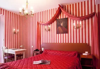 Un ou plusieurs lits dans un hébergement de l'établissement Château de Rigny