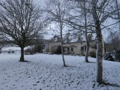 L'établissement Le Pré Vert en hiver