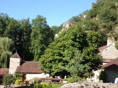 Paysage naturel près de la maison de vacances