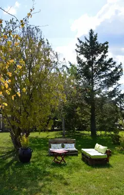 Jardin de l'établissement Particulier
