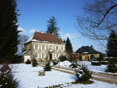 L'établissement Château Bel-Air en hiver
