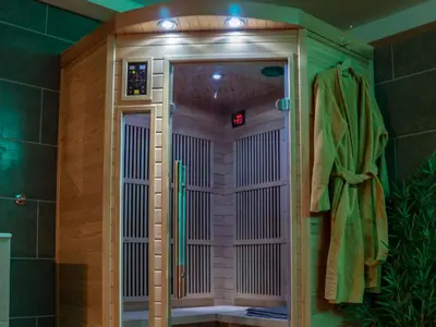 Salle de bains dans l'établissement chambre avec spa by jordans collection