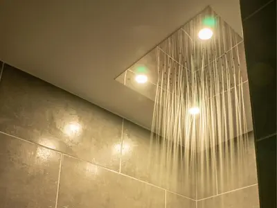 Salle de bains dans l'établissement chambre avec spa by jordans collection