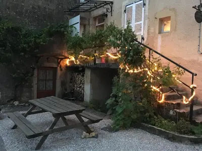 Jardin de l'établissement Gîte Chambre de la Tante Camille - Les Filles Tresy