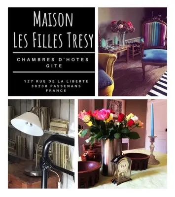 Plan de l'établissement Gîte Chambre de la Tante Camille - Les Filles Tresy