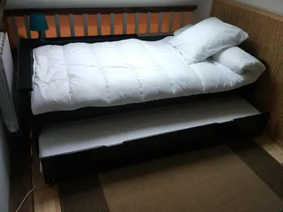 Un ou plusieurs lits dans un hébergement de l'établissement Loft Zola