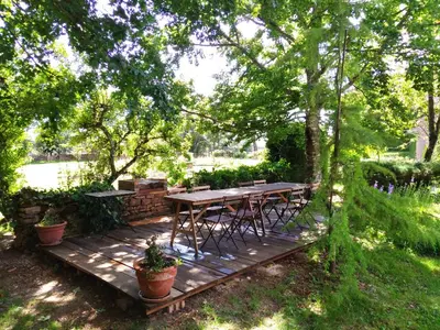 Jardin de l'établissement Jardin des Sens, la Rente d'Eguilly