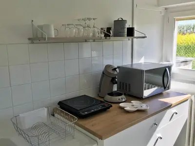 Cuisine ou kitchenette dans l'établissement Apartment 36 m²