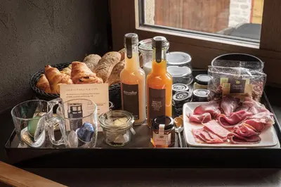 Nourriture dans l'hôtel ou à proximité