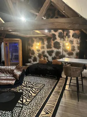 Coin salon dans l'établissement Eden spa appartement d’exception