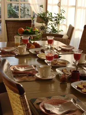 Nourriture dans le B&B/chambre d'hôtes ou à proximité