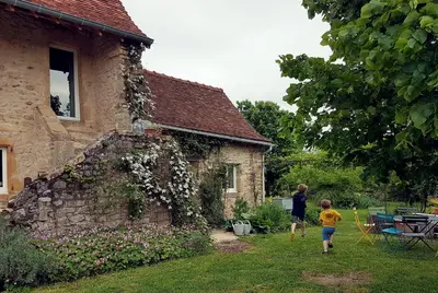 Jardin de l'établissement Le Thé au Jardin