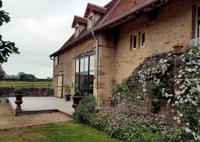 Jardin de l'établissement Le Thé au Jardin