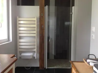 Salle de bains dans l'établissement Meublé de tourisme 