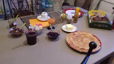 Nourriture dans le B&B/chambre d'hôtes ou à proximité