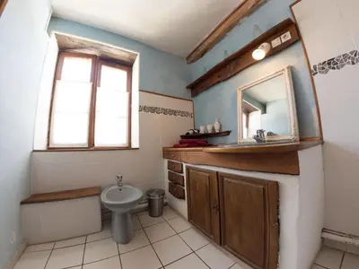 Salle de bains dans l'établissement B&B Esprit d'un Moment